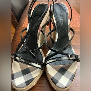 Burberry wedge women’s shoes
